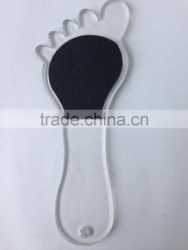 Foot Shape Pedicure Foot File,Sandpaper file