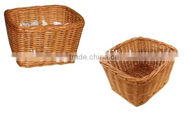 RH-YF09 high quality wholesale large rectangular wicker storage basket