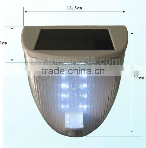 FQ-501 outdoor wall mounted led solar electronic sensor light solar garden induction lamp