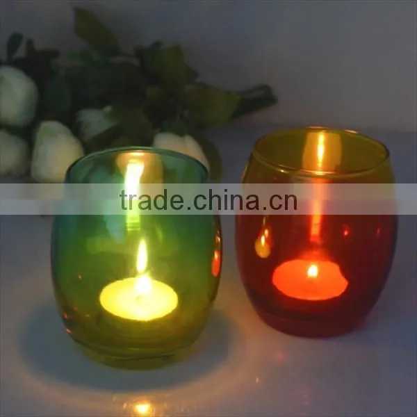 colorful advent candle holders for wedding