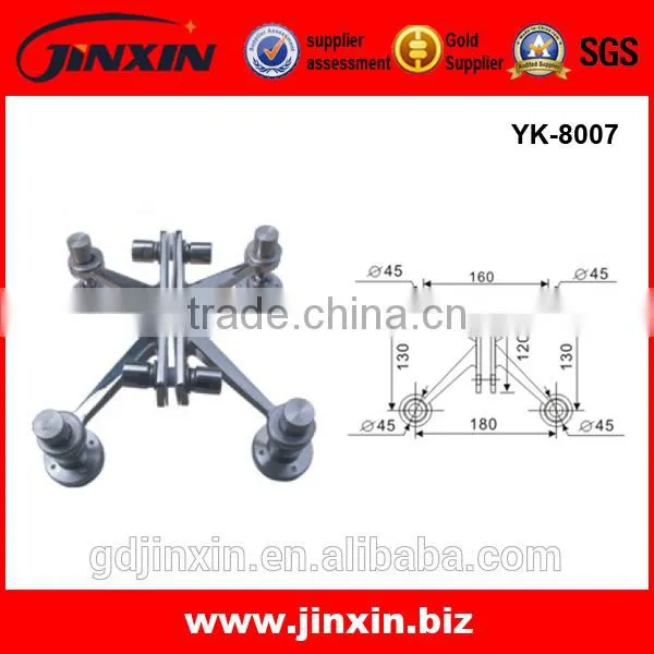 JINXIN Stainless Steel Spider Glass Support Fitting Hardware