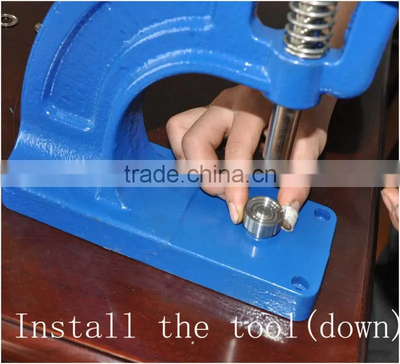 hand press machine/manual button machine/press machine