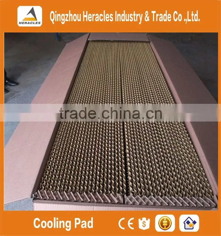 Heracles hot sale 5090 evaporative cooling pad for poultry farm and green house