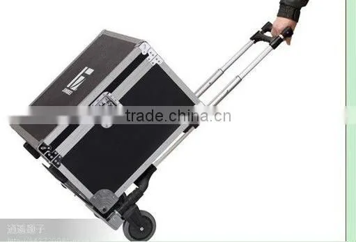 aluminium abs trolley luggage