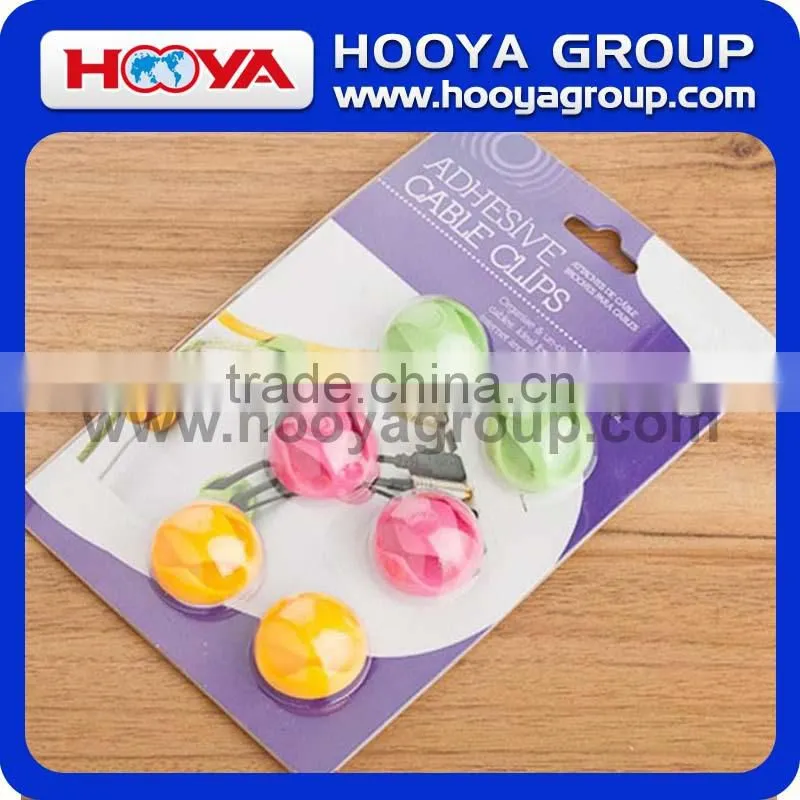 6PCS 2Holes Cable Clips/Scattered Wires Organize/Cord Clamp