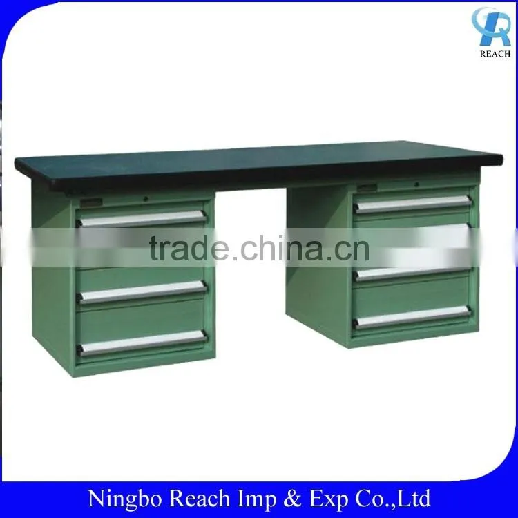 Heavy Duty Antistatic Steel Workbench / Work Table for factories