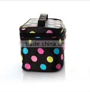 2013 fashion pot cosmetic bag for girls with polyester