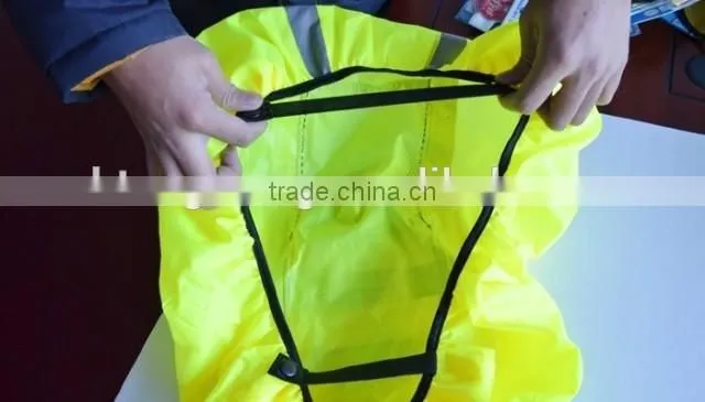 Hot Sale Promotional Reflective Cycling Running Waterproof Backpack School Bag Rain Cover(Z-BC-022)