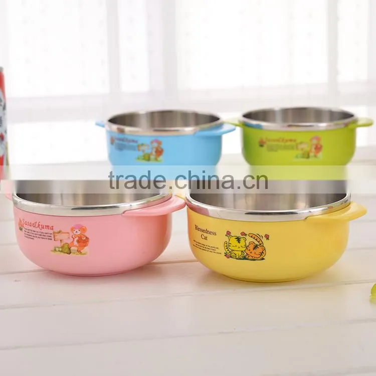 stainless steel lunch bowl box with handle