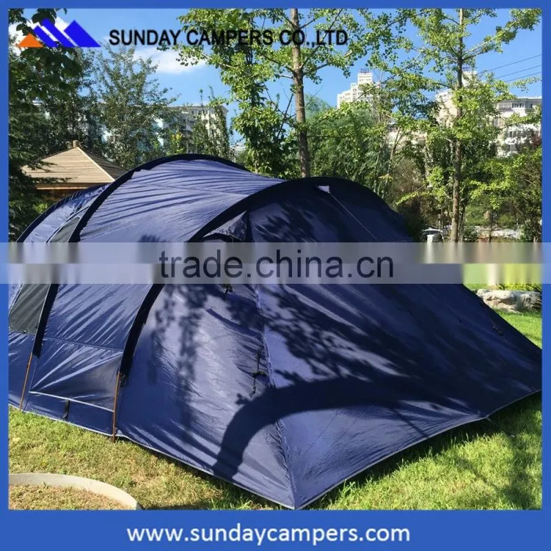 Outdoor camping tents 6 person waterproof with customized logo