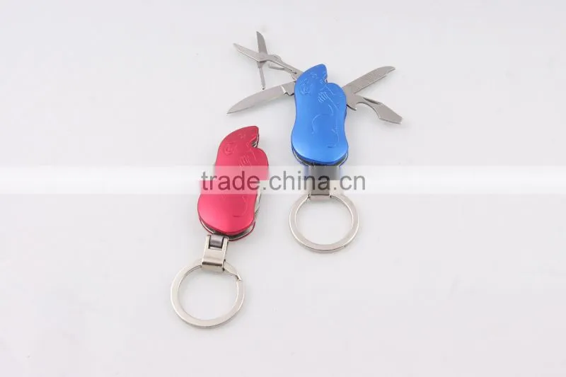 2014 new Multifunction keychain knife/Knife Keychain/Keychain tool/Mini keychain knife( B100 )