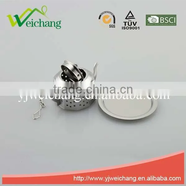 WCTS182A Good quality Hot sale Stainless Steel Teapot Shape funny shape Tea Ball Tea Infuser