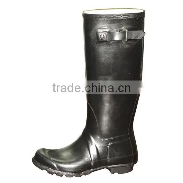 knee rubber rain boots with good quality