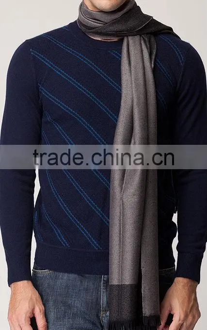 Manufacturers of men's long stylish design cashmere scarf