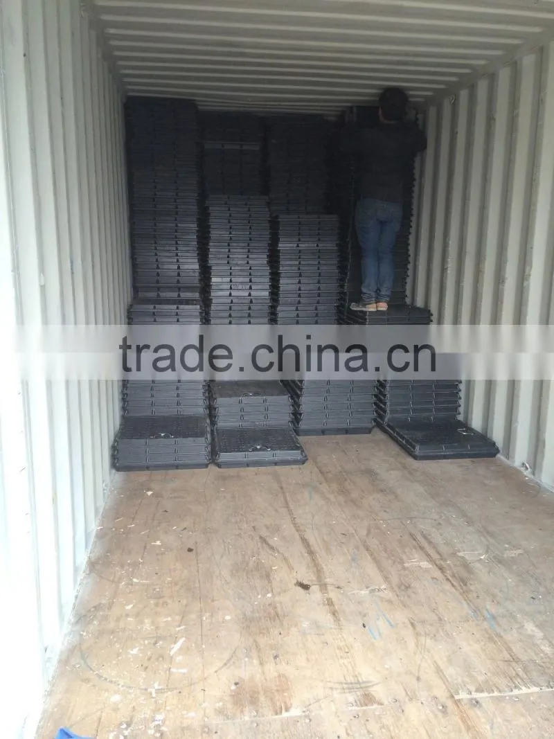 polymer square fiber manhole cover