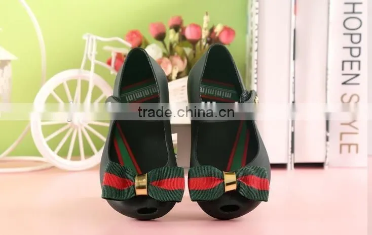 ribbon knot new style mini melissa shoes