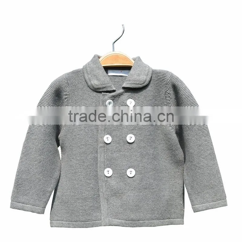 Boys Sweater Design High Quality Knit Sweater Cardigan