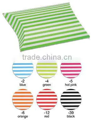 Gift Box for Jewelry,Striped Paper Puff Pouch