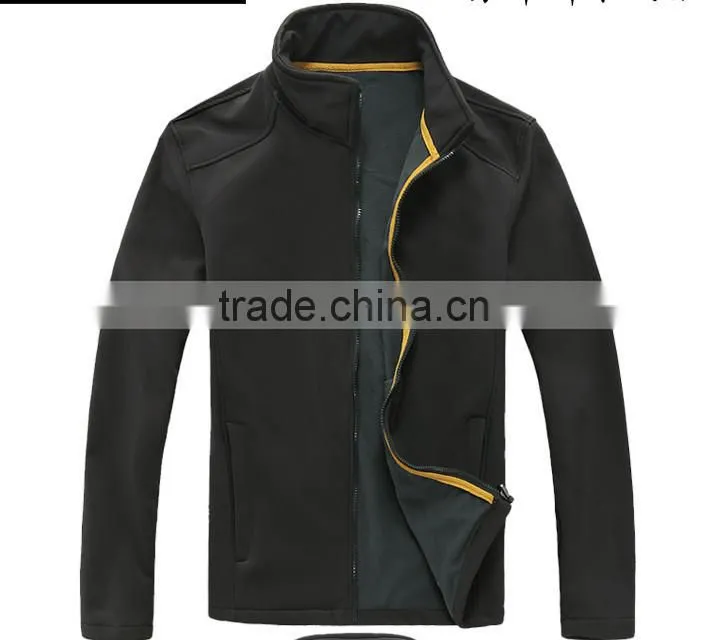 waterproof men hardwear jacket with lined fleece jacket