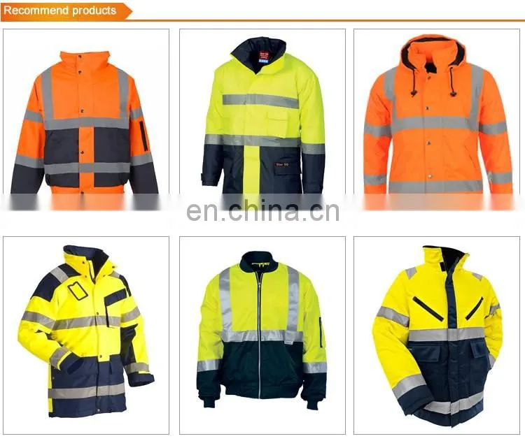 Wholesale winter construction safety fireproof protection jackets