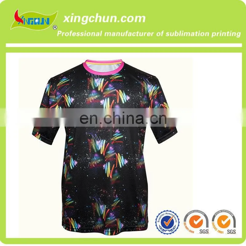 2015 men's fashion wholesale printing t-shirt
