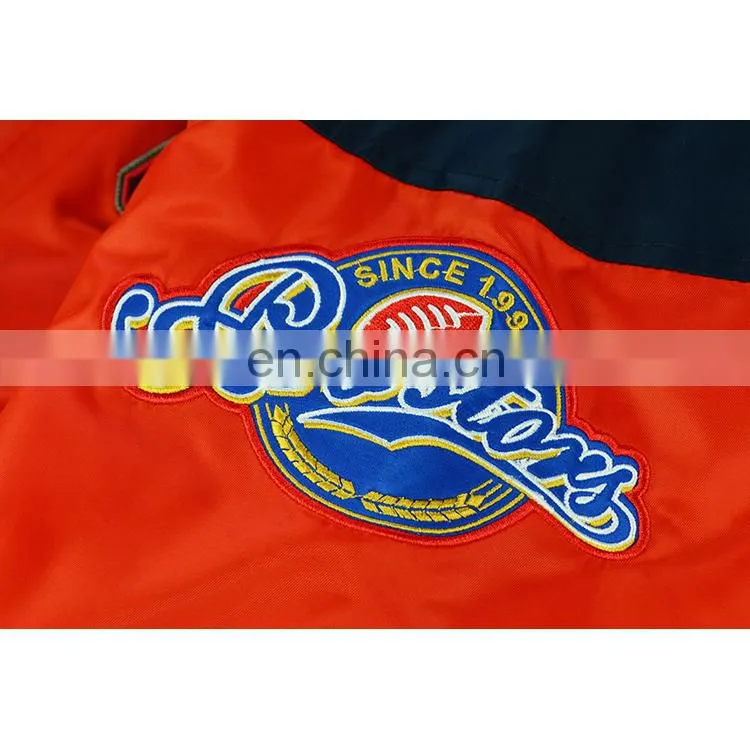 Custom american Supper Quality Sublimation jacket mens plain varsity baseball jacket
