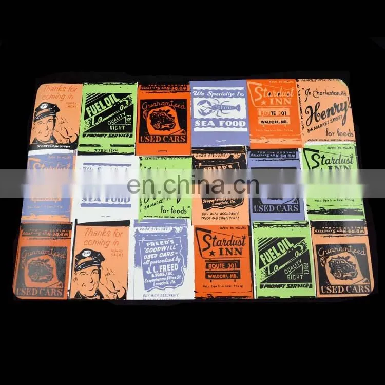 hot sales custom restaurant placemat laminated