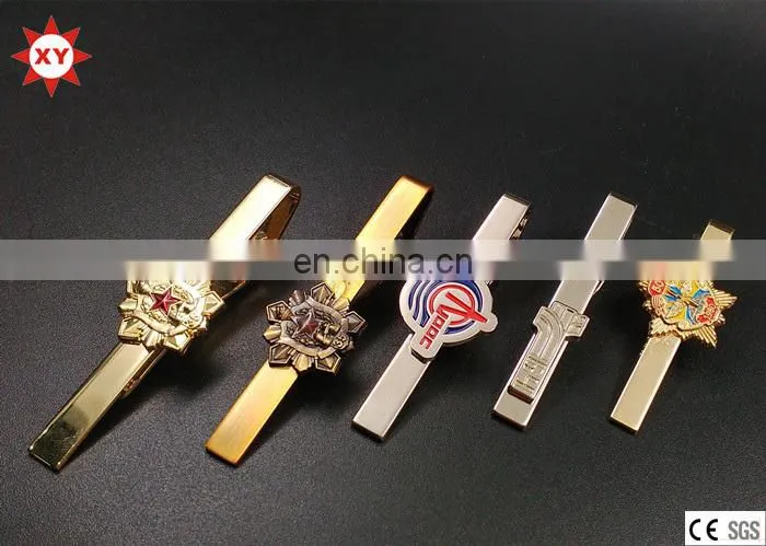 China supplier custom wholesale metal tie bar for gifts