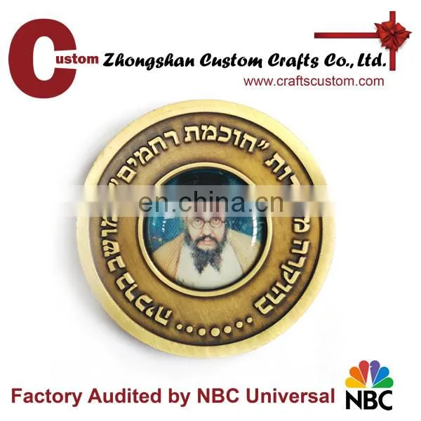 Custom unique cut out coin enamel military police challenge coin