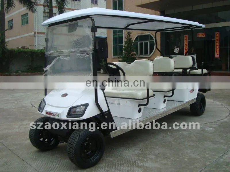 8 person electric shuttle bus golf cruiser with CE certificate and powerful motor