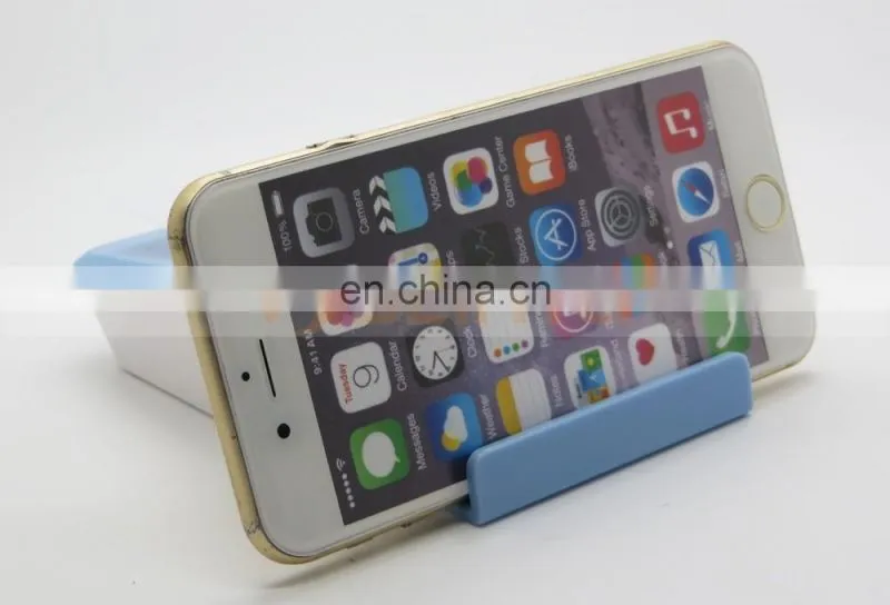 Colorful Mobile Phone Stents Sticky Note Box Removable Sticky Notes Box With Phone Stand