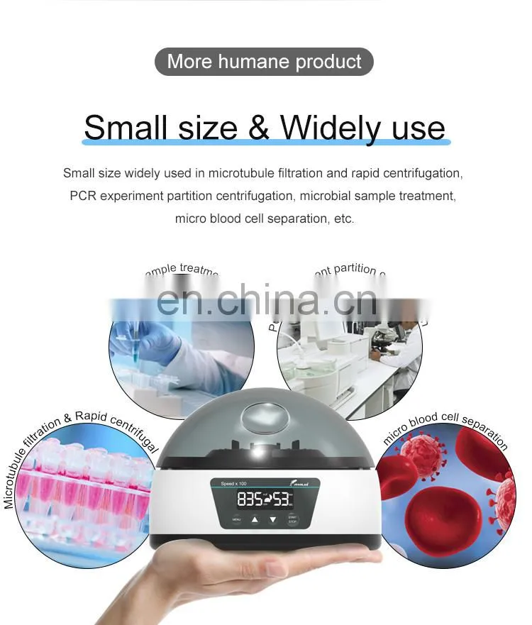 AKM Lab Micro Tube 0.2ml 0.5ml 1.5ml 2ml Mini Centrifuge 12