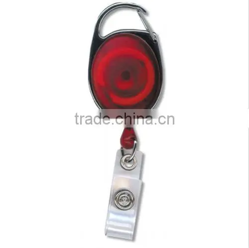 Premier Carabiner Retractable ID Holder Badge Reels