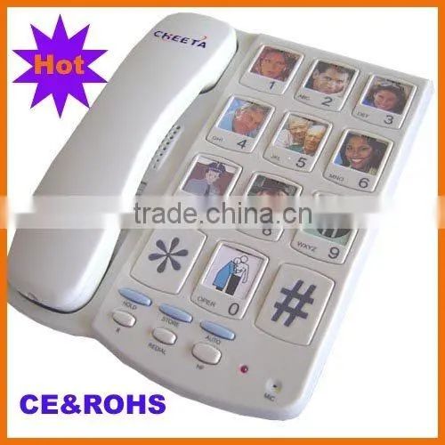 blind telephone,Big dial Telephone,old people phone