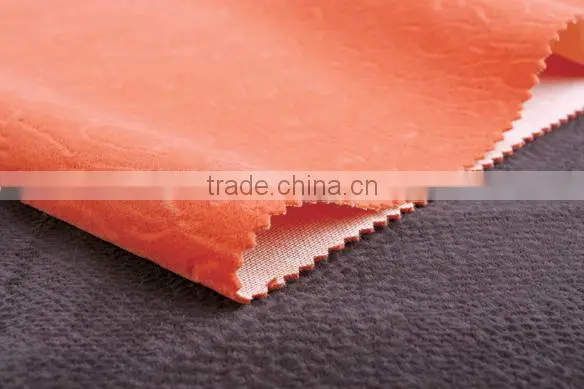 viscose/cotton fabric Spray flocked fabric