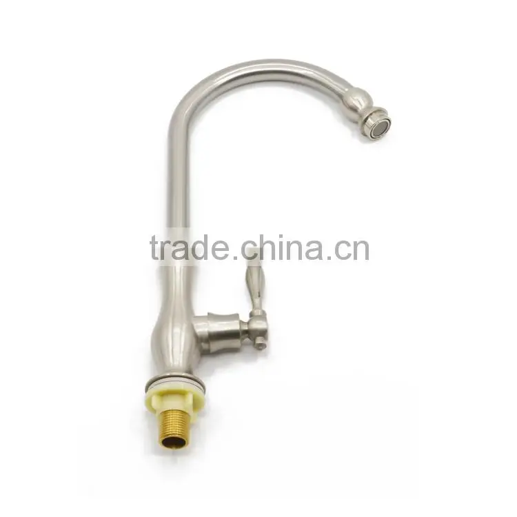 quanzhou jooka cheap price brushed kitchen sink tap