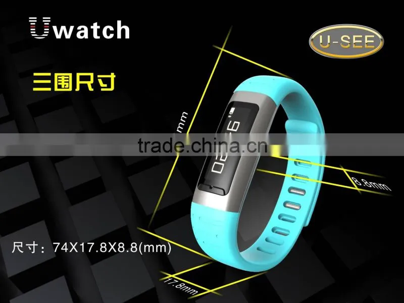 Hot selling! Digital U9 watch smart bluetooth bracelet u watch with multi languge