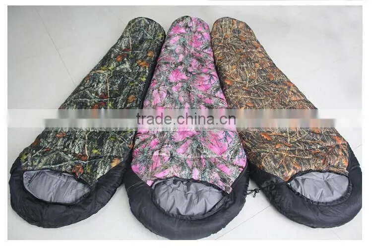 TOOTS Camouflage Mummy Sleeping 0 degree Camping Sleeping Bag