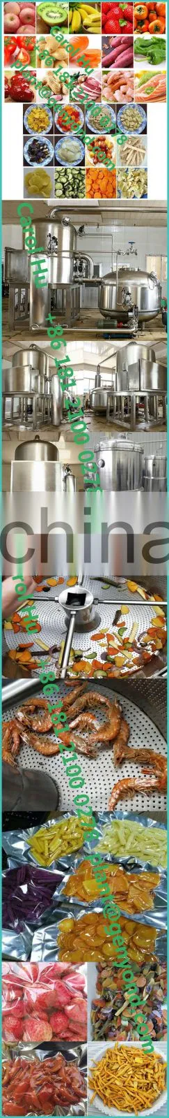 Vegetables small vacuum frying machine