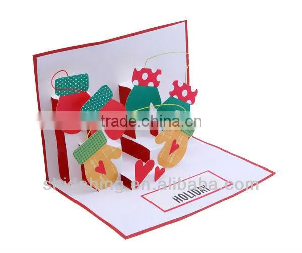 handmade wedding custom 3d pop up greeting card