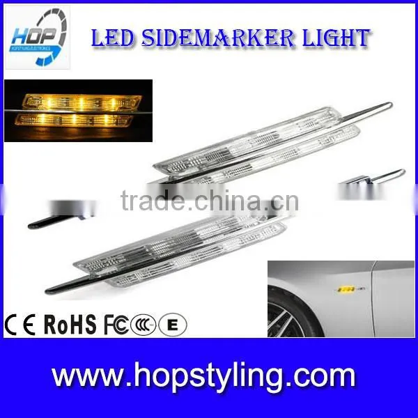 china supplier LED Car light Clear lens Side marker light for E90 E91 E92 E60 E61 E82 E88