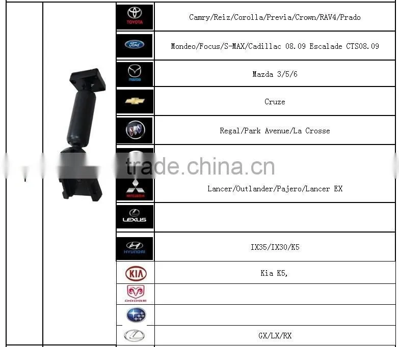 2.7 inch monitor Car Rearview Mirror With Parking Camera Car Monitor