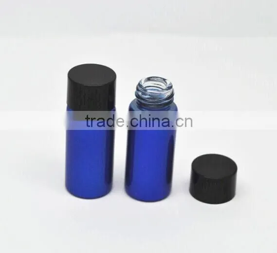 TV160/P39.5 3ml glass vial with plastic screw cap,glass test bottle