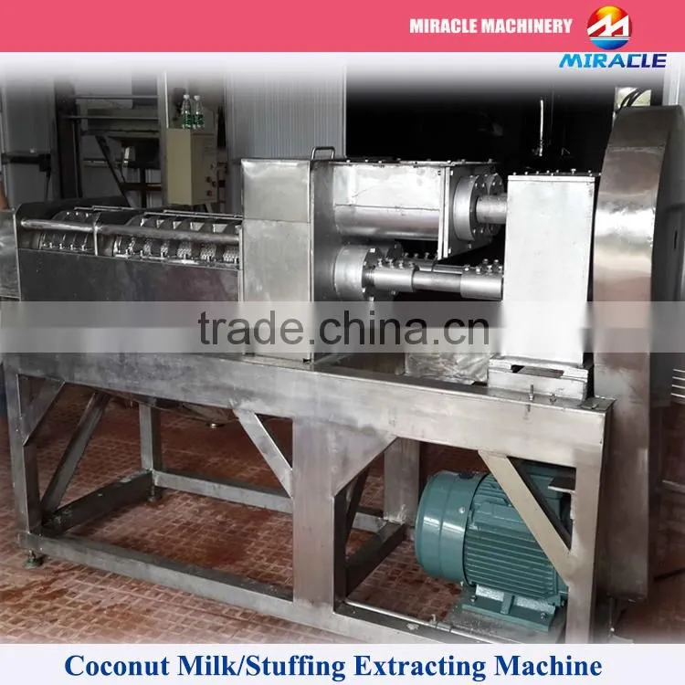 Full stainless steel Coconut milk making machine