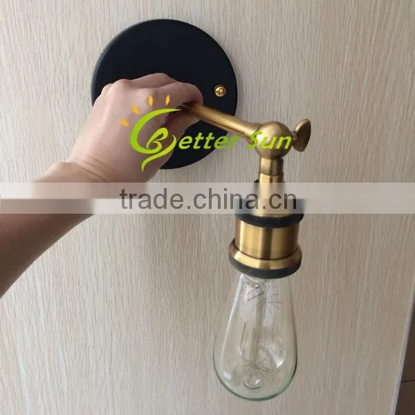 Industrial Style Vintage Outdoor Glass Cage Modern Wall Light