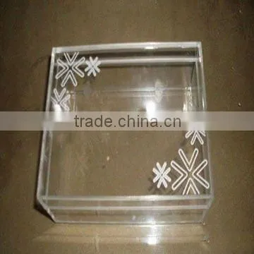 plexiglass&Acrylic storage box with lid