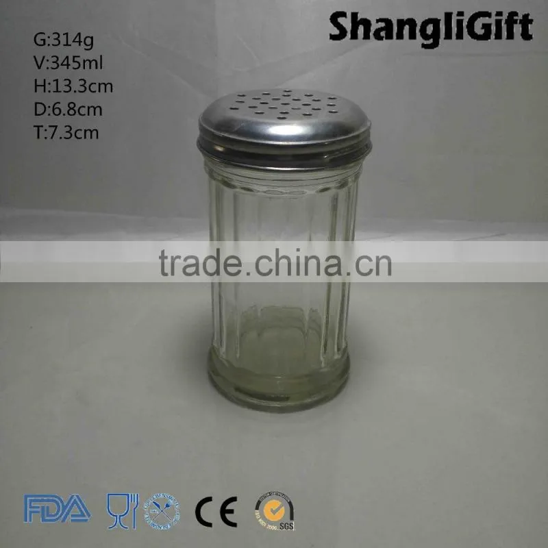 New Design Simply Organic Glass Spice Jar Bottles With Screw Cap