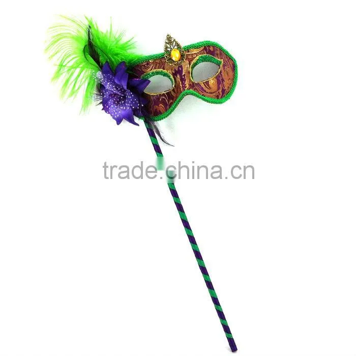 Female Stick Masquerade Masks