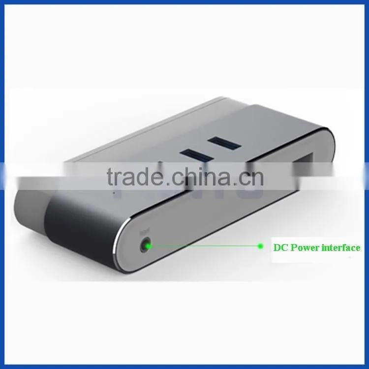 USB 3.0 to 3 ports USB 3.0 hub with RJ45 10/100/1000Mbps Gigabit lan adapter