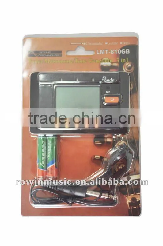 New 3 in 1 guitar metro tuner from China